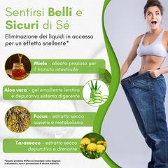 SLIMVIT - Drenaggio e Benessere - Integratore Alimentare NATUSLINE