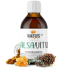 BALSAVIT - Sciroppo Balsamico con Miele, Propoli, Eucalipto e Pino Mugo 200ml NATUSLINE