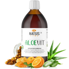 ALOEVIT - Digerente e Depurativo - Integratore Alimentare con Miele, Propoli e Aloe Vera - 500ml NATUSLINE