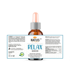 RELAX GOCCE - Integratore con Propoli, Camomilla, Melissa e Lavanda 30ml NATUSLINE