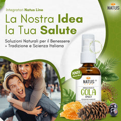 GOLA SPRAY ANALCOLICO - Benessere Naturale per Naso e Gola 30ml NATUSLINE