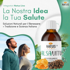 BALSAVIT - Sciroppo Balsamico con Miele, Propoli, Eucalipto e Pino Mugo 200ml NATUSLINE