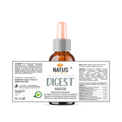 DIGEST GOCCE - Integratore Digestivo Naturale - 30ml NATUSLINE