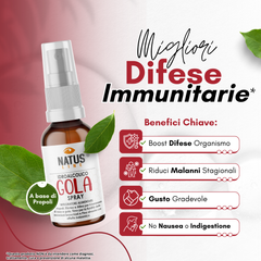 SPRAY IDROALCOLICO GOLA - Benessere delle vie respiratorie 30ml NATUSLINE