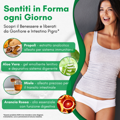 ALOEVIT - Digerente e Depurativo - Integratore Alimentare con Miele, Propoli e Aloe Vera - 500ml NATUSLINE