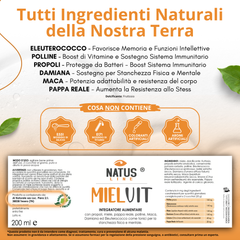 MIELVIT - Stanchezza Fisica 200ml NATUSLINE