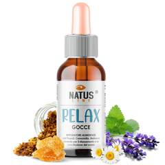 RELAX GOCCE - Integratore con Propoli, Camomilla, Melissa e Lavanda 30ml NATUSLINE